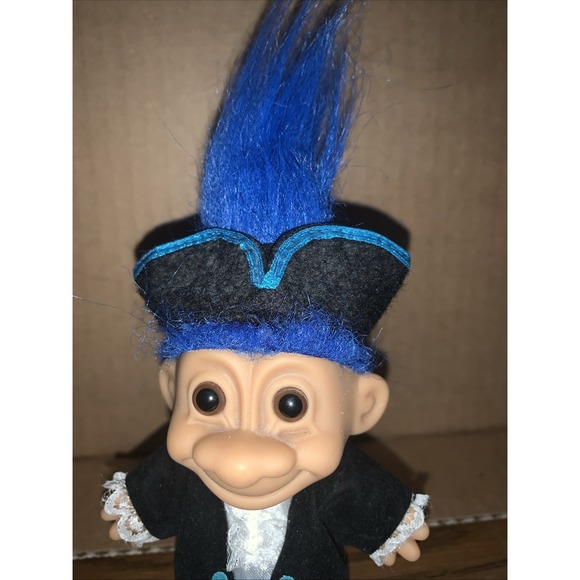Vintage 5" Russ Troll Doll -  England/British Colonial Office - Picture 5 of 6